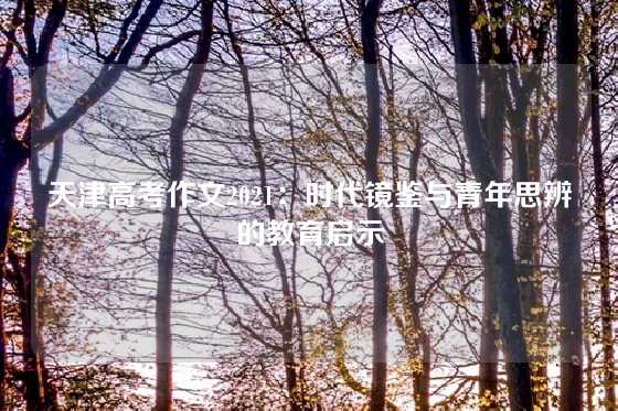 天津高考作文2021：时代镜鉴与青年思辨的教育启示